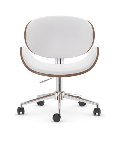 Nova desk chair white - nova, pu