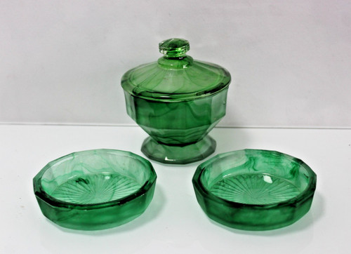 Davidson cloud glass - glass, green
