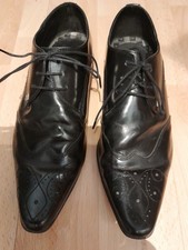Mens Peter Werth Black Leather