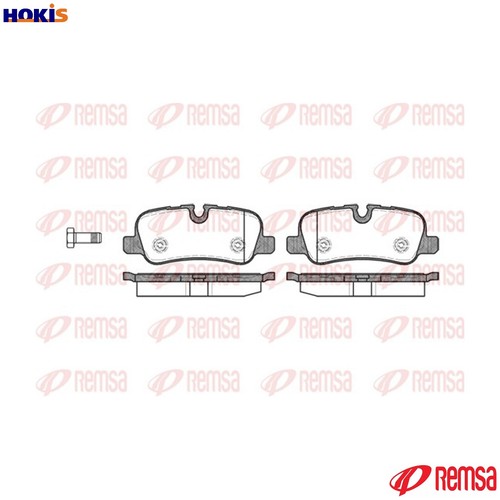 Brake pad set - brake,