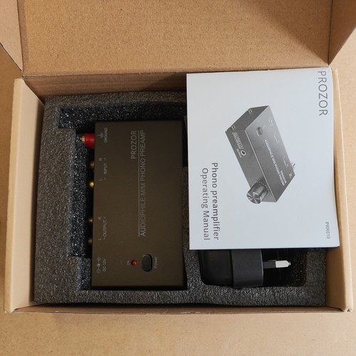 Prozor phono preamp vacuum - mm,