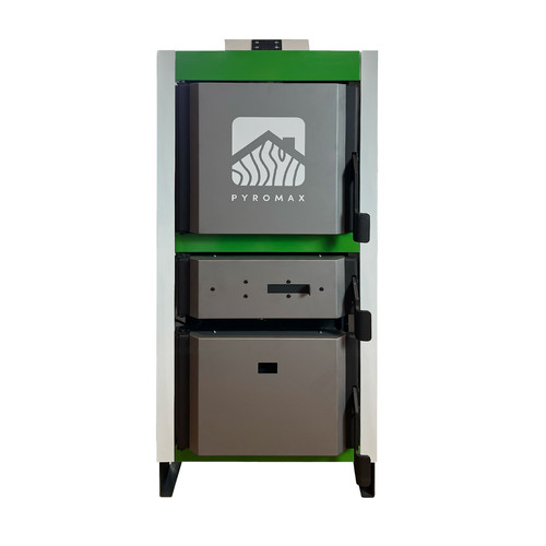 Wood gasification boiler - wood,