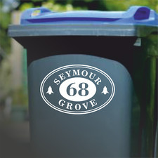 Custom Wheelie Bin Stickers