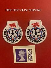 Football League 1988-1992 patch player size  Iron On Heat Press badge UK STOCK