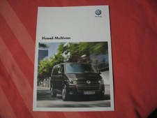 Volkswagen VW Multivan  catalog  brochure Ukraine market 2010