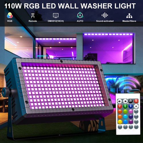 110w rgbw 228led wall - rgbw,