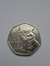 2019 Paddington Bear 50p Coin