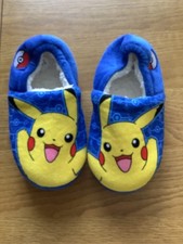 Children Pokemon Slippers size 12 