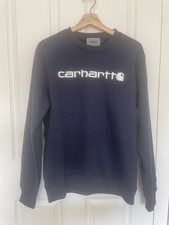 Carhartt Blue Jumper Size M
