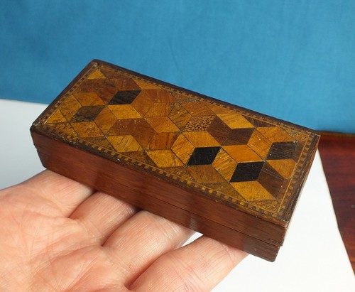 Antique tunbridge ware - antique,