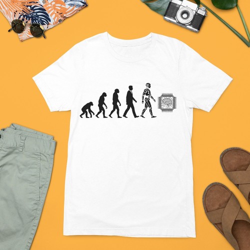 Human evolution shirt - human,