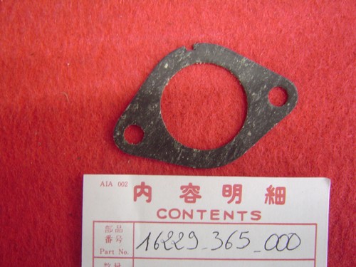Intake pipe gasket - for, cg110