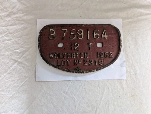 12t vanfit wagon plate - br,