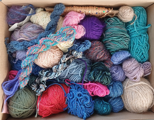 Great box yarn leftover - great,