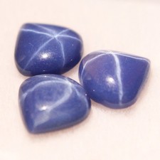 4.09 Ct 6 Rays Star Blue