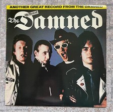 *RARE* The Best of The Damned original 1981 album on red vinyl, see description.