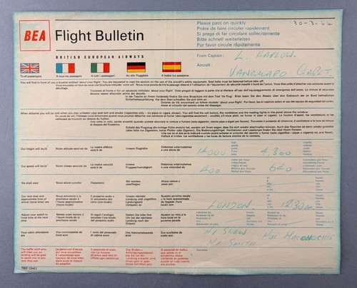 Bea british european airways - bea,