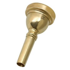 Gold Plated  Trombone Mouthpiece For Musical Instrument Interpreters With  Mouth
