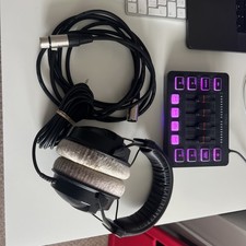 Beyerdynamic DT 770 Pro ClosedBack Studio Headphones Fifine Audio Mixer 3m XLR