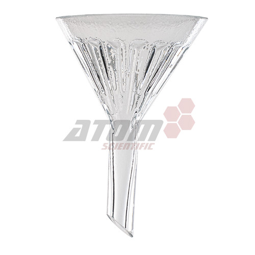 Ribbed funnel borosilicate - ribbed, funnel,