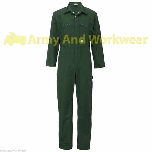 Ladies zip front boilersuit - zip,