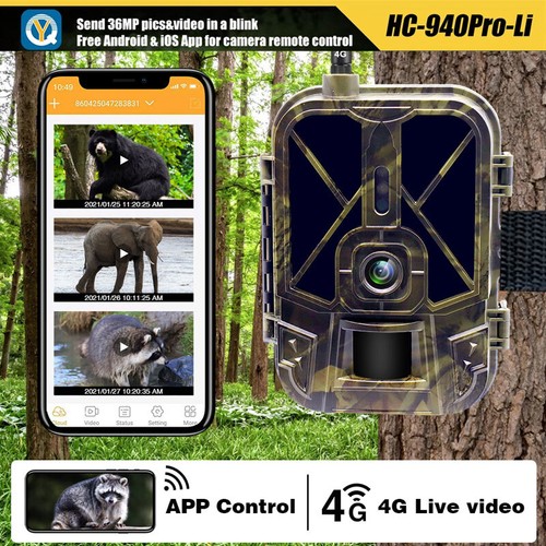 Lte video hunting camera - 4k,