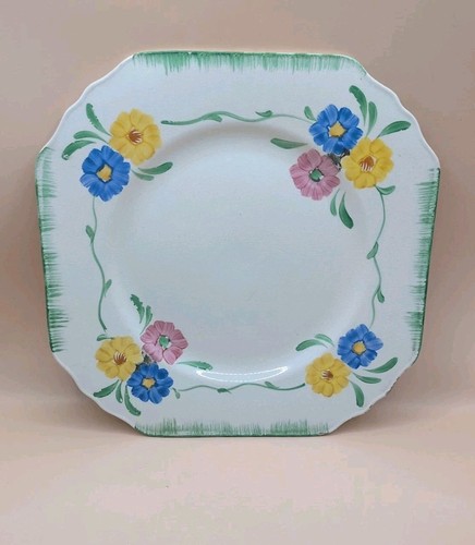 Vintage floral octagonal - floral,
