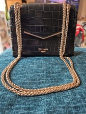 Dune London Black Chain Handle