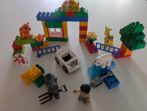 Lego duplo 6136 - lego, zoo