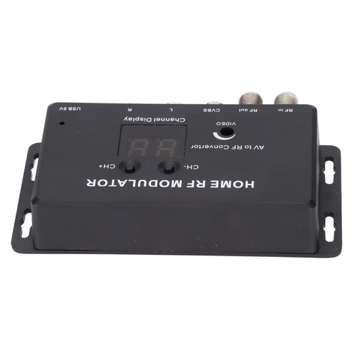 Uhf modulator and video - and,