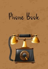 Phone Book A4 Large Telephone
