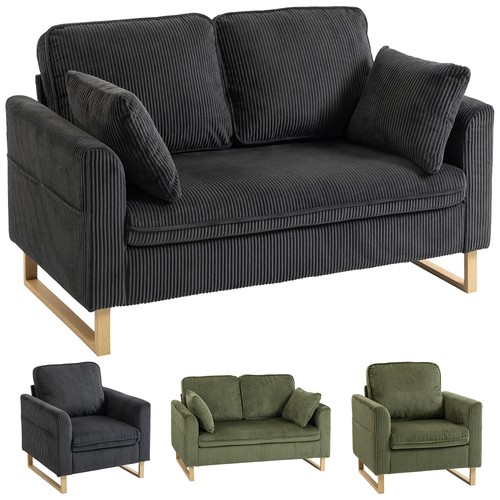 Homcom sofa with - homcom,