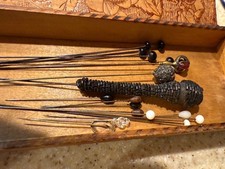 long hat pins with box
