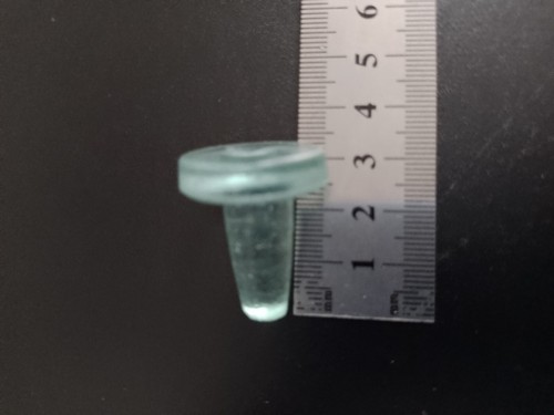 Antique green glass bottle - antique,