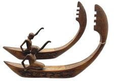 Pair Female & Male Long Boat