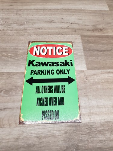 Kawasaki parking only metal - parking,