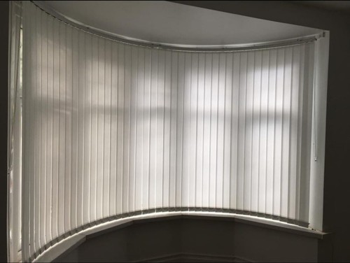 Curved vertical blinds track - curved,