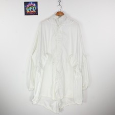 Vintage Military Snow Camouflage Parka Jacket Large Fishtail White 70s 1976