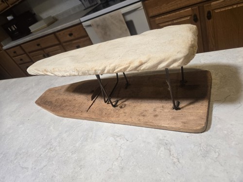 Vintage tabletop ironing board - vintage,