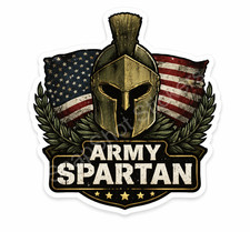 US Army Decal Sticker Spartan