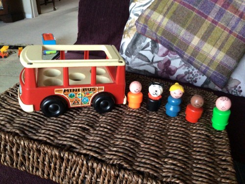 Vintage fisher price - price, bus