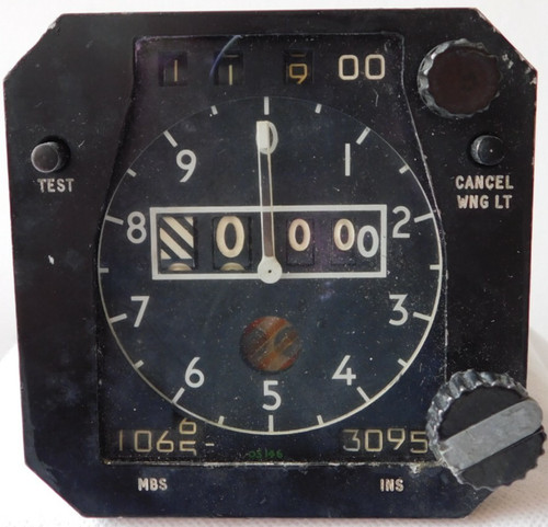 Vc10 aircraft altimeter from - vc10,