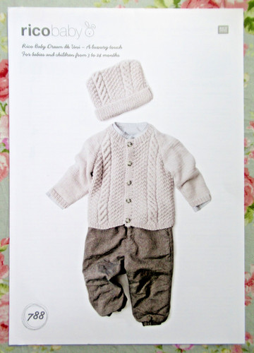 Rico baby knitting pattern 788 - baby,
