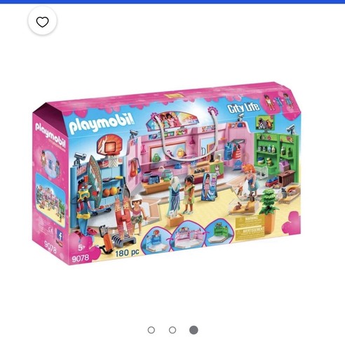 Playmobil shopping plaza - shopping,