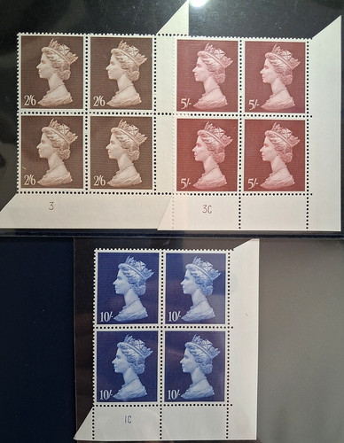 Qeii 1969 sg787 789 - gb,