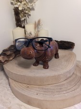 Fairtrade Hand Carved Hippo