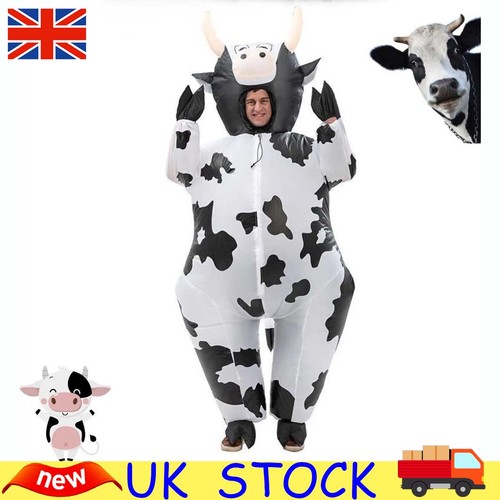 Adult inflatable cow costume - cow,