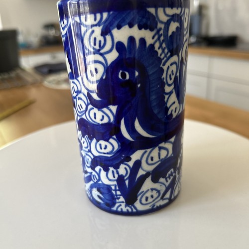 Vintage ceramic chinese lion - ,