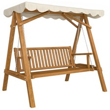 Outsunny Swing Chair 3 Seater