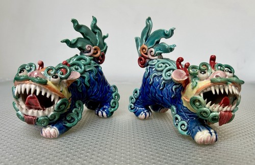 Vintage yao shisa guardian - vintage, bi